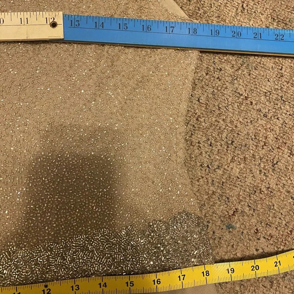 J Kara Women Size 10 Maxi Dress Sequins Embroidery Formal Evening Wedding Party - Picture 2 of 11